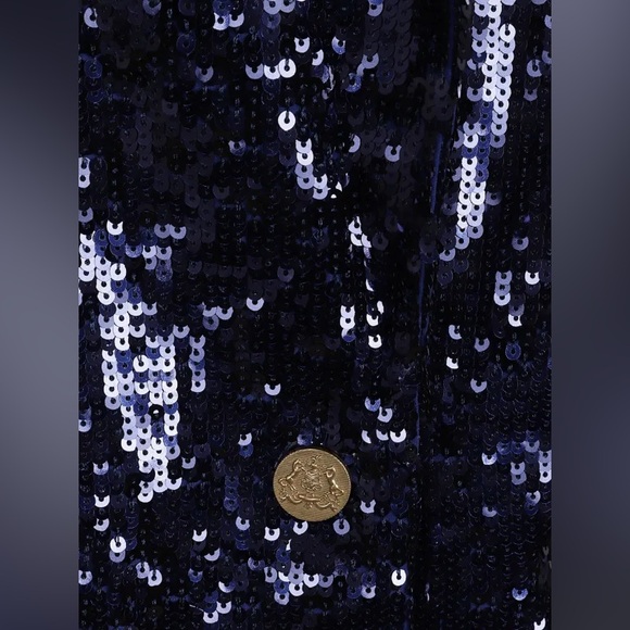 Function & Fringe Edit | Alice + Olivia Sequin Blazer Oversized - Picture 4 of 7